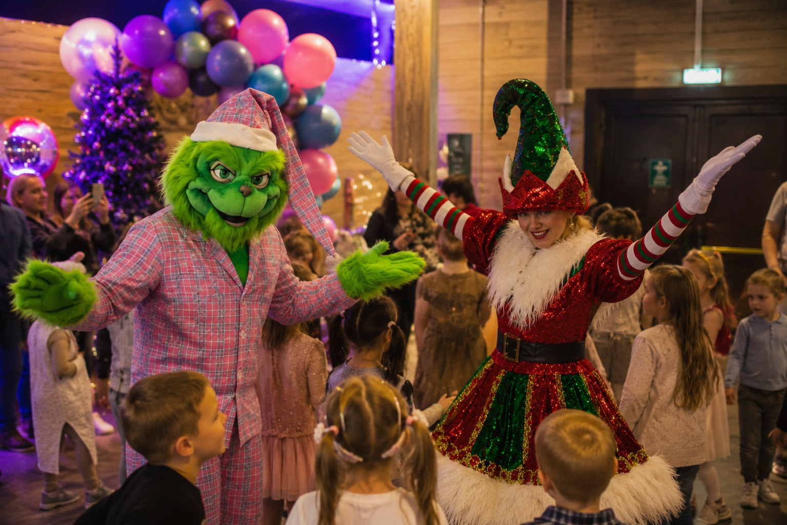 Varm julestemning